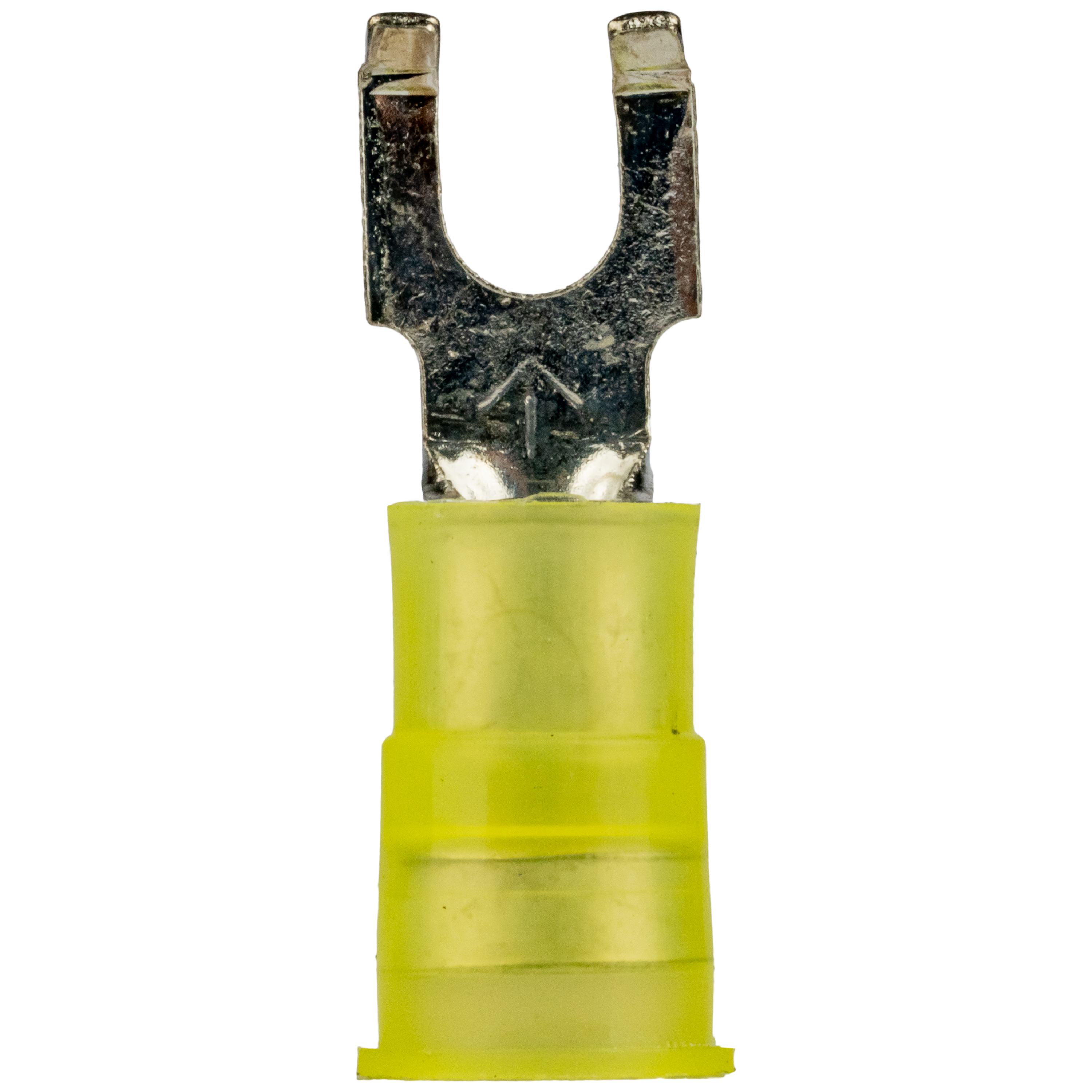 Nylon Flanged Spades - 12-10 ga - #10